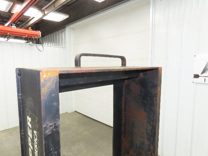 Kawaguchi KM 10000 Injection Mold Tipper Upender 10000lbs Rotator 31" W Coil Bin