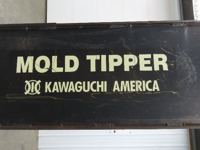 Kawaguchi KM 10000 Injection Mold Tipper Upender 10000lbs Rotator 31" W Coil Bin