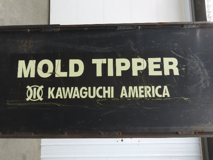 Kawaguchi KM 10000 Injection Mold Tipper Upender 10000lbs Rotator 31" W Coil Bin