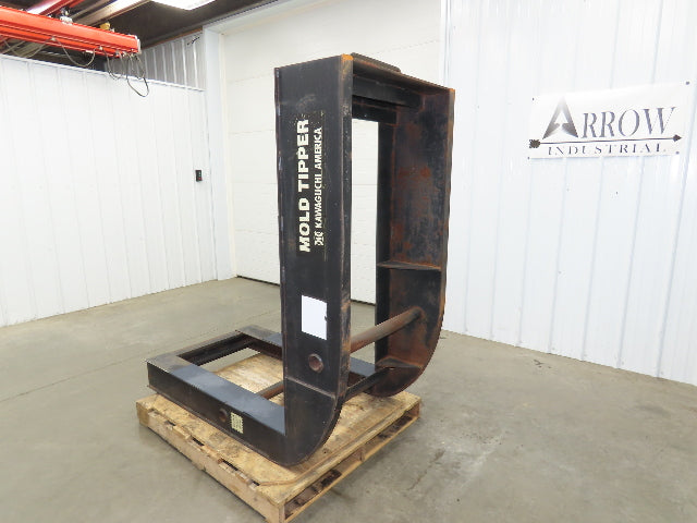 Kawaguchi KM 10000 Injection Mold Tipper Upender 10000lbs Rotator 31" W Coil Bin