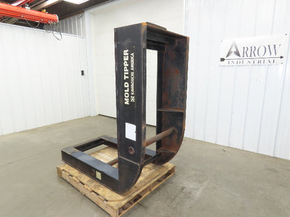 Kawaguchi KM 10000 Injection Mold Tipper Upender 10000lbs Rotator 31" W Coil Bin