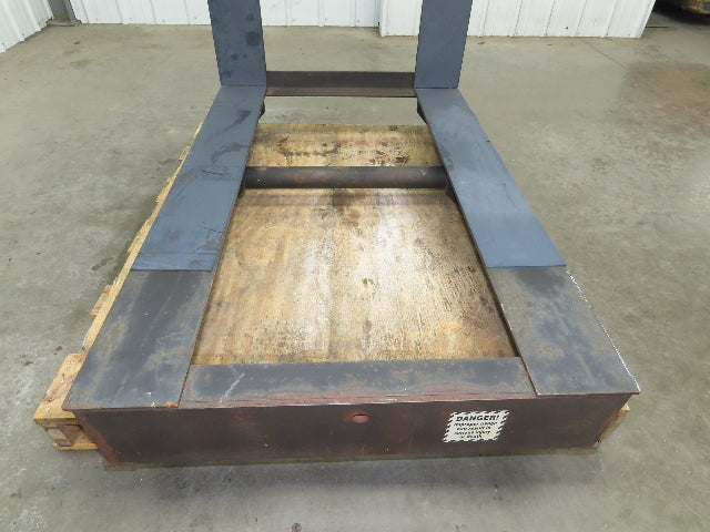 Kawaguchi KM 10000 Injection Mold Tipper Upender 10000lbs Rotator 31" W Coil Bin