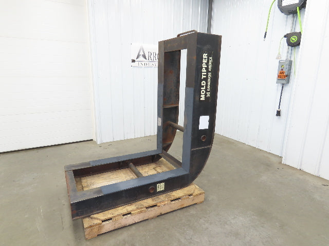 Kawaguchi KM 10000 Injection Mold Tipper Upender 10000lbs Rotator 31" W Coil Bin