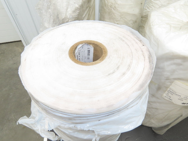1.7 Mil White Tint Plastic Film Stretch Shrink Wrap 19-5/8"x 5000' Roll Lot of 6