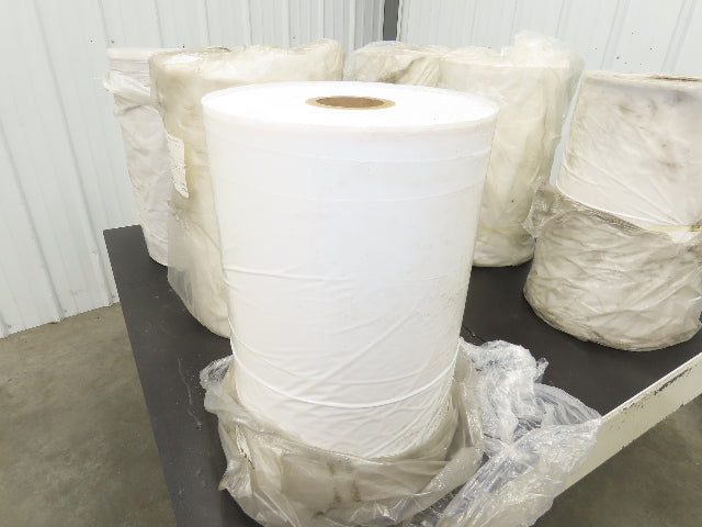 1.7 Mil White Tint Plastic Film Stretch Shrink Wrap 19-5/8"x 5000' Roll Lot of 6
