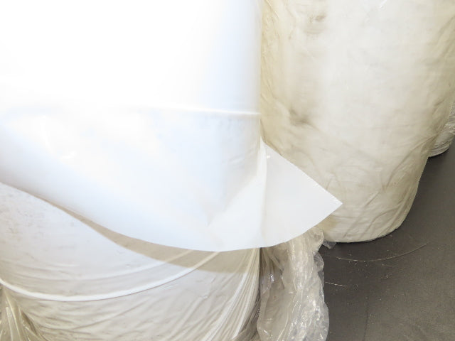 1.7 Mil White Tint Plastic Film Stretch Shrink Wrap 19-5/8"x 5000' Roll Lot of 6