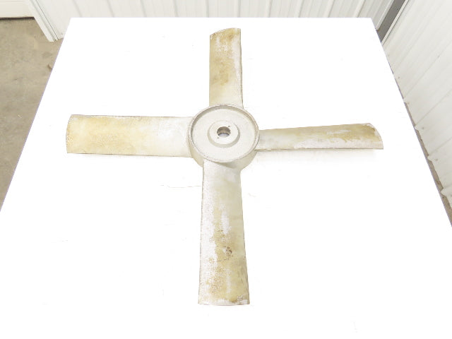 Airfoil U2-2718-4-36-REG 36" Aluminum Impeller 4-Blade Fan 1.5" Bore Propeller