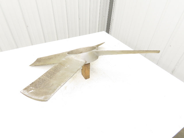 Airfoil U2-2718-4-36-REG 36" Aluminum Impeller 4-Blade Fan 1.5" Bore Propeller