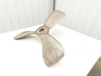 36" Aluminum Propeller 3-Blade Fan Impeller Bushing Bore