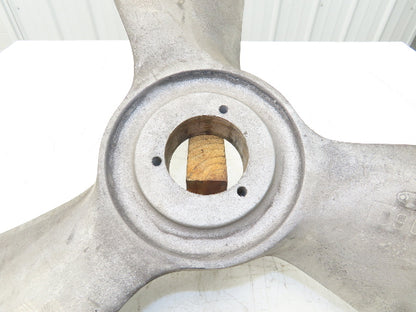 36" Aluminum Propeller 3-Blade Fan Impeller Bushing Bore