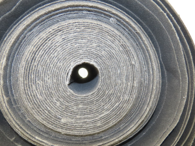16.25"W x 130' Soft Top Fabric Conveyor Belt 1-Ply Gray Reversible 3/32"