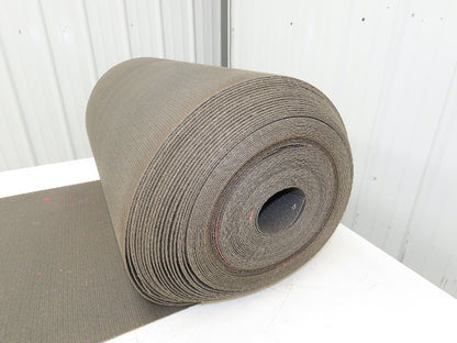 24"W x 150' Hard Friction Top Conveyor Belt 1-Ply Gray Reversible 3/32"Thick