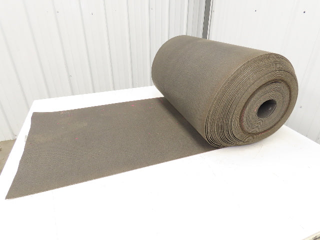 24"W x 150' Hard Friction Top Conveyor Belt 1-Ply Gray Reversible 3/32"Thick