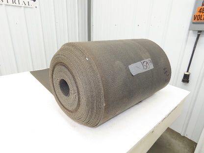 24"W x 150' Hard Friction Top Conveyor Belt 1-Ply Gray Reversible 3/32"Thick