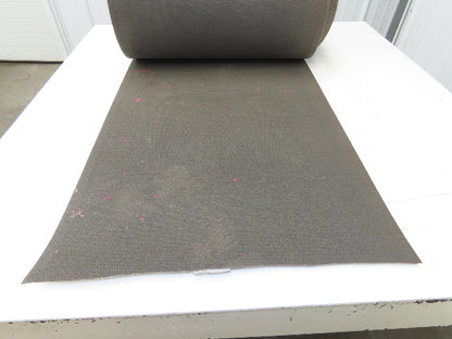 24"W x 150' Hard Friction Top Conveyor Belt 1-Ply Gray Reversible 3/32"Thick