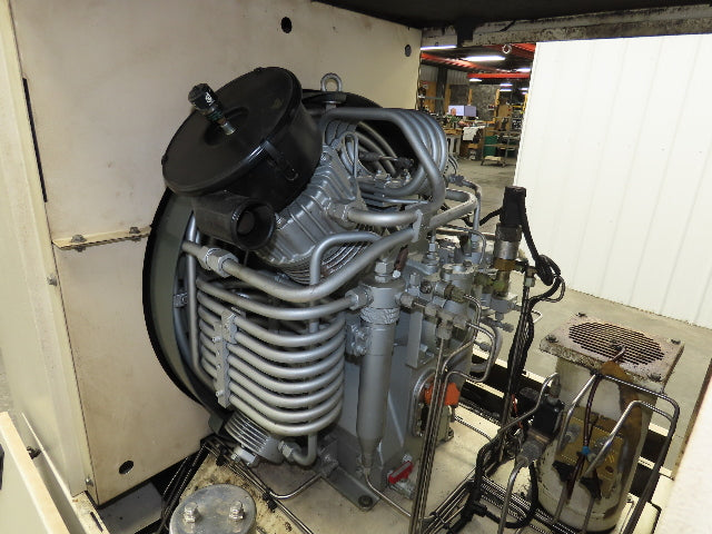Bauer Air Compressor High Pressure 4 Stage Pump 5000PSI 20hp 13407h Scuba Fire