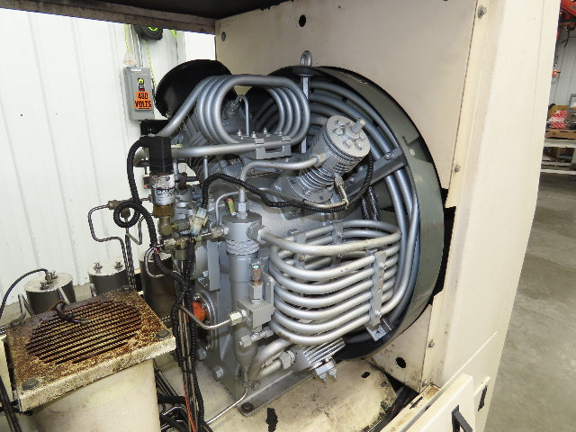 Bauer Air Compressor High Pressure 4 Stage Pump 5000PSI 20hp 13407h Scuba Fire