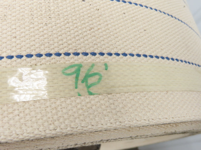 8"Wide x 96' Woven Cotton Fabric Conveyor Belt White 4-Ply 3/16"Thick