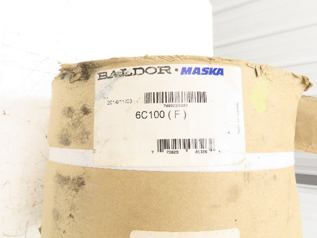 Baldor Maska 6C100-F 6-Groove Pulley Sheave C Section V-Belt QD Bushing 9-3/8"OD