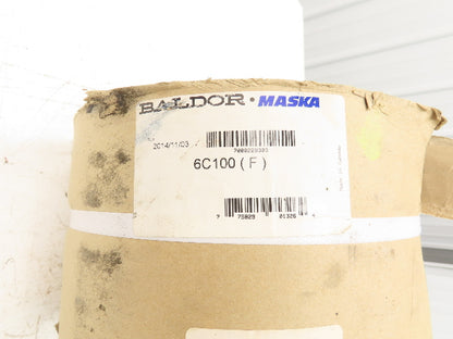 Baldor Maska 6C100-F 6-Groove Pulley Sheave C Section V-Belt QD Bushing 9-3/8"OD