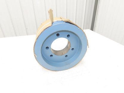 Baldor Maska 6C100-F 6-Groove Pulley Sheave C Section V-Belt QD Bushing 9-3/8"OD
