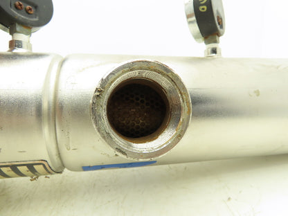 Rosedale MC41211/2P #500SVNPB-D Stainless Basket Strainer #4 Bag Filter 1.5"NPT