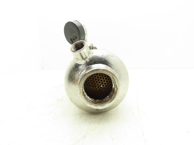 Rosedale MC41211/2P #500SVNPB-D Stainless Basket Strainer #4 Bag Filter 1.5"NPT