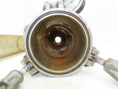Rosedale MC41211/2P #500SVNPB-D Stainless Basket Strainer #4 Bag Filter 1.5"NPT