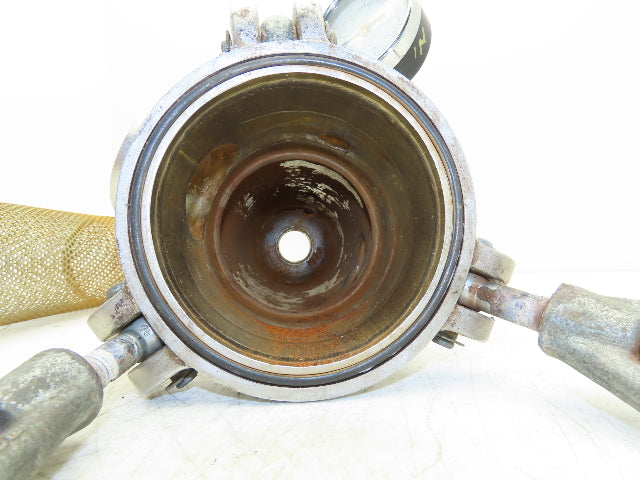 Rosedale MC41211/2P #500SVNPB-D Stainless Basket Strainer #4 Bag Filter 1.5"NPT