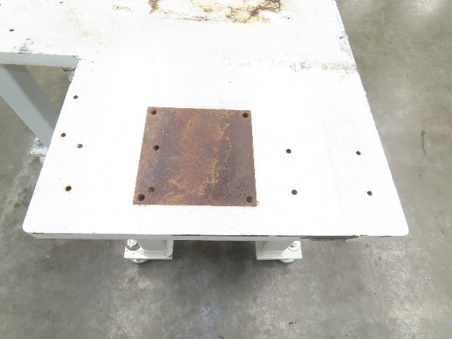 1-1/4" Steel Top Machine Base Welding Table Work Bench 50x42" Top 25.5" H
