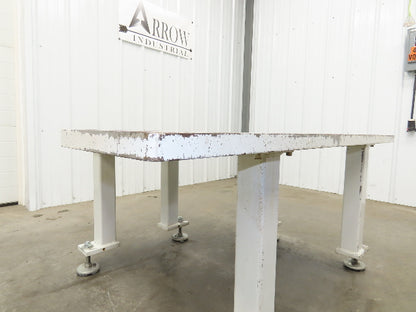 1-1/4" Steel Top Machine Base Welding Table Work Bench 50x42" Top 25.5" H