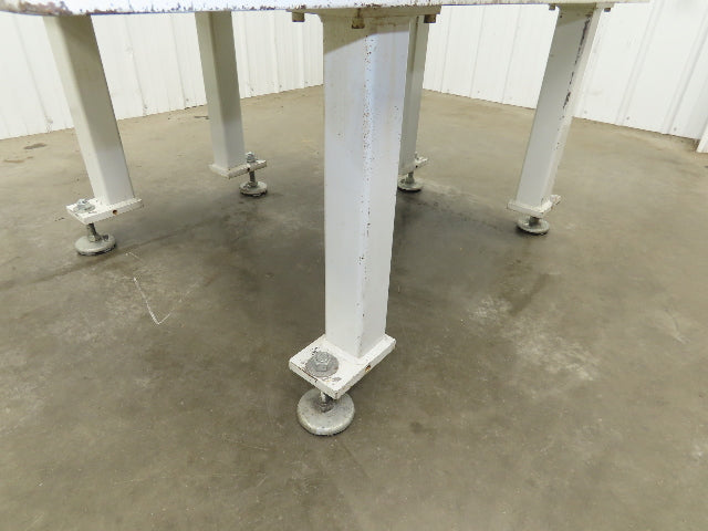 1-1/4" Steel Top Machine Base Welding Table Work Bench 50x42" Top 25.5" H