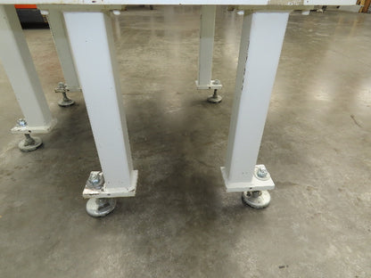 1-1/4" Steel Top Machine Base Welding Table Work Bench 50x42" Top 25.5" H