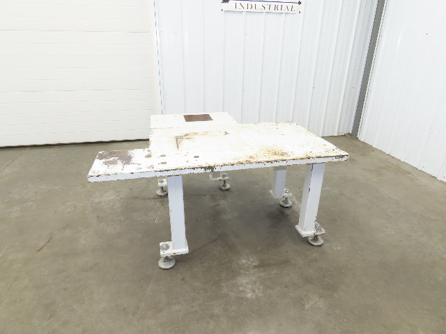 1-1/4" Steel Top Machine Base Welding Table Work Bench 50x42" Top 25.5" H