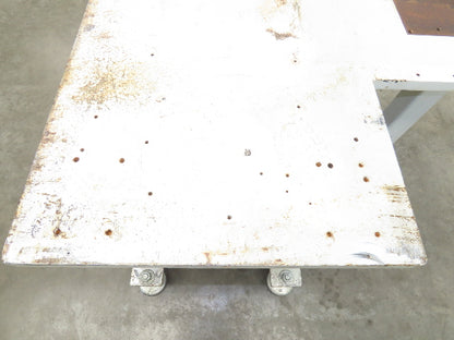 1-1/4" Steel Top Machine Base Welding Table Work Bench 50x42" Top 25.5" H