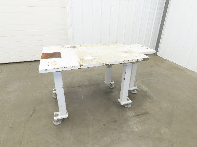 1-1/4" Steel Top Machine Base Welding Table Work Bench 54x30" Top 29-3/4" H