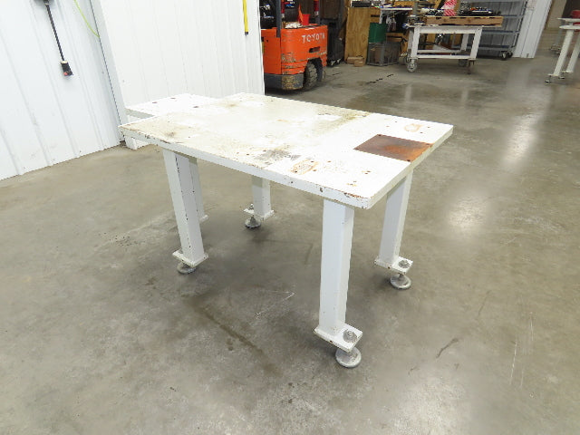 1-1/4" Steel Top Machine Base Welding Table Work Bench 54x30" Top 29-3/4" H