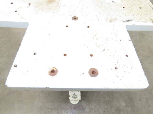 1-1/4" Steel Top Machine Base Welding Table Work Bench 54x30" Top 29-3/4" H