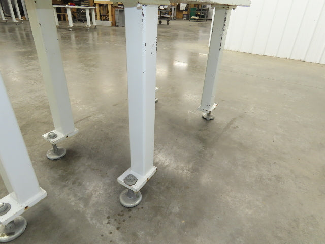 Machine Base 1-1/4" Steel Top Welding Table Work Bench 56x30" Top 31-1/4" H