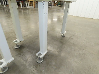 Machine Base 1-1/4" Steel Top Welding Table Work Bench 56x30" Top 31-1/4" H