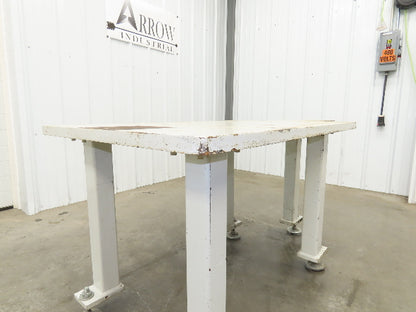 Machine Base 1-1/4" Steel Top Welding Table Work Bench 55-3/4x30" Top 29-1/2" H