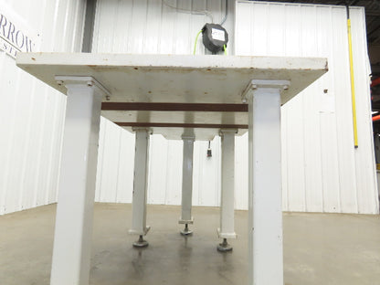 Machine Base 1-1/4" Steel Top Welding Table Work Bench 55-3/4x30" Top 29-1/2" H