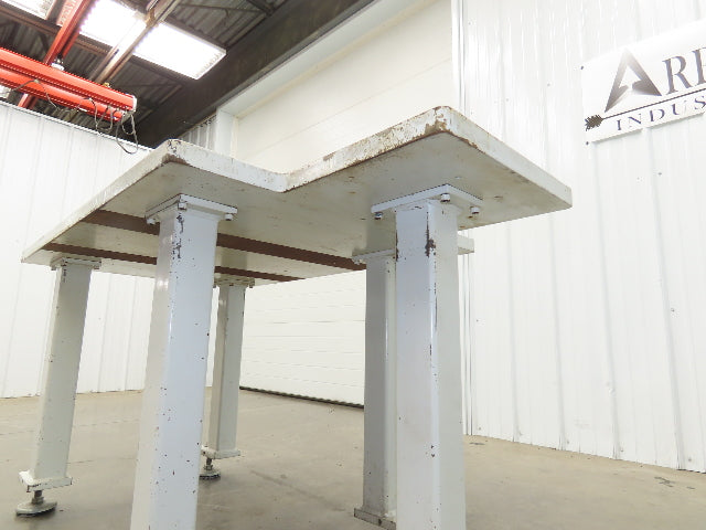 Machine Base 1-1/4" Steel Top Welding Table Work Bench 55-3/4x30" Top 29-1/2" H