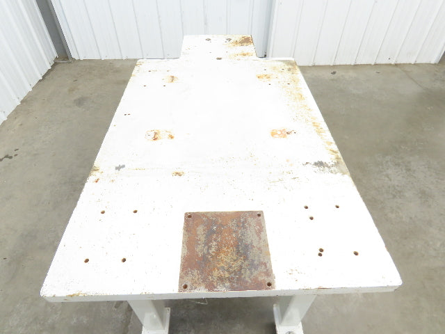 Machine Base 1-1/4" Steel Top Welding Table Work Bench 55-3/4x30" Top 29-1/2" H