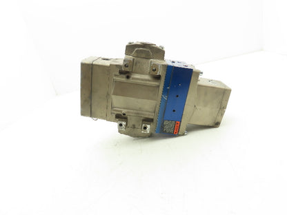 Ross Controls 3573A5142 Pneumatic Double Valve L-G Monitor 120V Solenoid 3/4"NPT