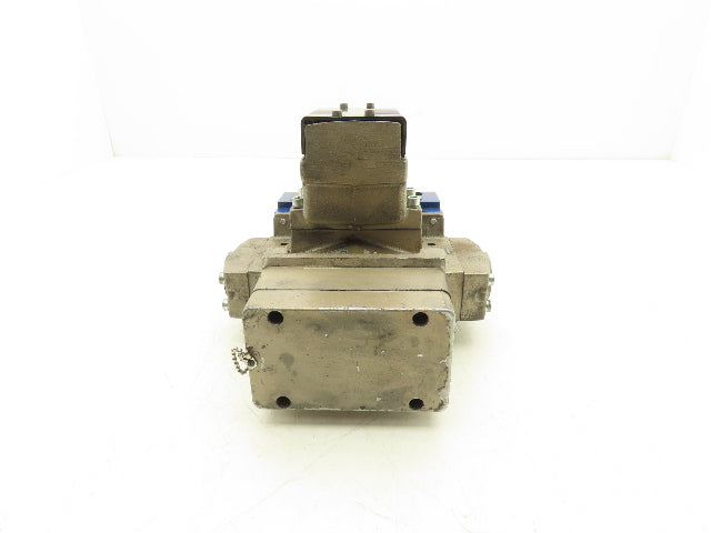 Ross Controls 3573A5142 Pneumatic Double Valve L-G Monitor 120V Solenoid 3/4"NPT