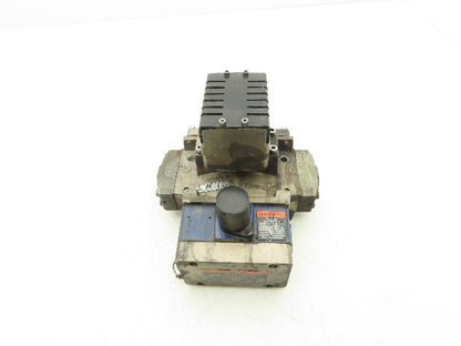 Ross Controls 3573A5141 Pneumatic Double Valve E-P Monitor 120V Solenoid 3/4"NPT