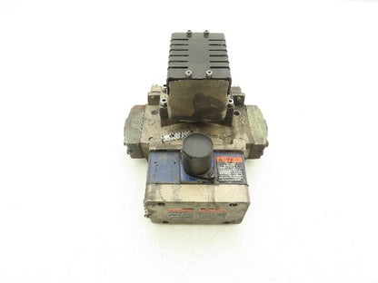 Ross Controls 3573A5141 Pneumatic Double Valve E-P Monitor 120V Solenoid 3/4"NPT