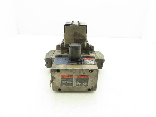 Ross Controls 3573A5141 Pneumatic Double Valve E-P Monitor 120V Solenoid 3/4"NPT