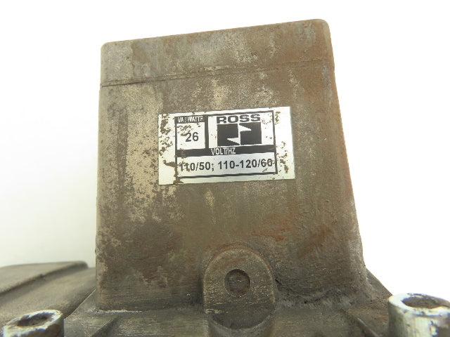 Ross Controls 3573A5141 Pneumatic Double Valve E-P Monitor 120V Solenoid 3/4"NPT